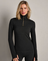 Après Houndstooth Seamless 1/4 Zip