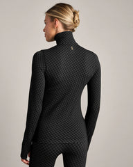 Après Houndstooth Seamless 1/4 Zip
