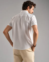 Brezza Linen-Blend Short Sleeve Shirt