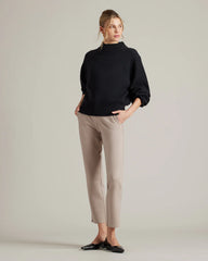 Cashmere Blend Rib Sweater