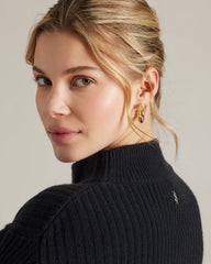 Cashmere Blend Rib Sweater