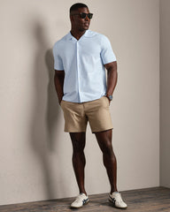 Commuter® Seersucker Camp Collar Shirt - Classic
