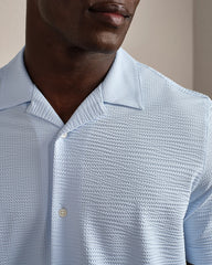 Commuter® Seersucker Camp Collar Shirt - Classic