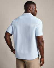 Commuter® Seersucker Camp Collar Shirt - Classic