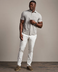 Commuter® Seersucker Short Sleeve Button Down