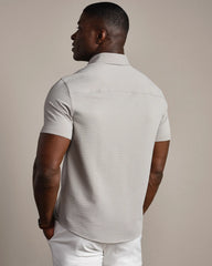 Commuter® Seersucker Short Sleeve Button Down
