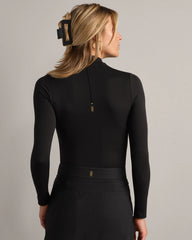 Serene Mock Neck