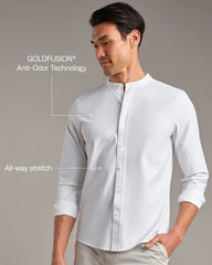 State of Mind Band Collar Shirt
