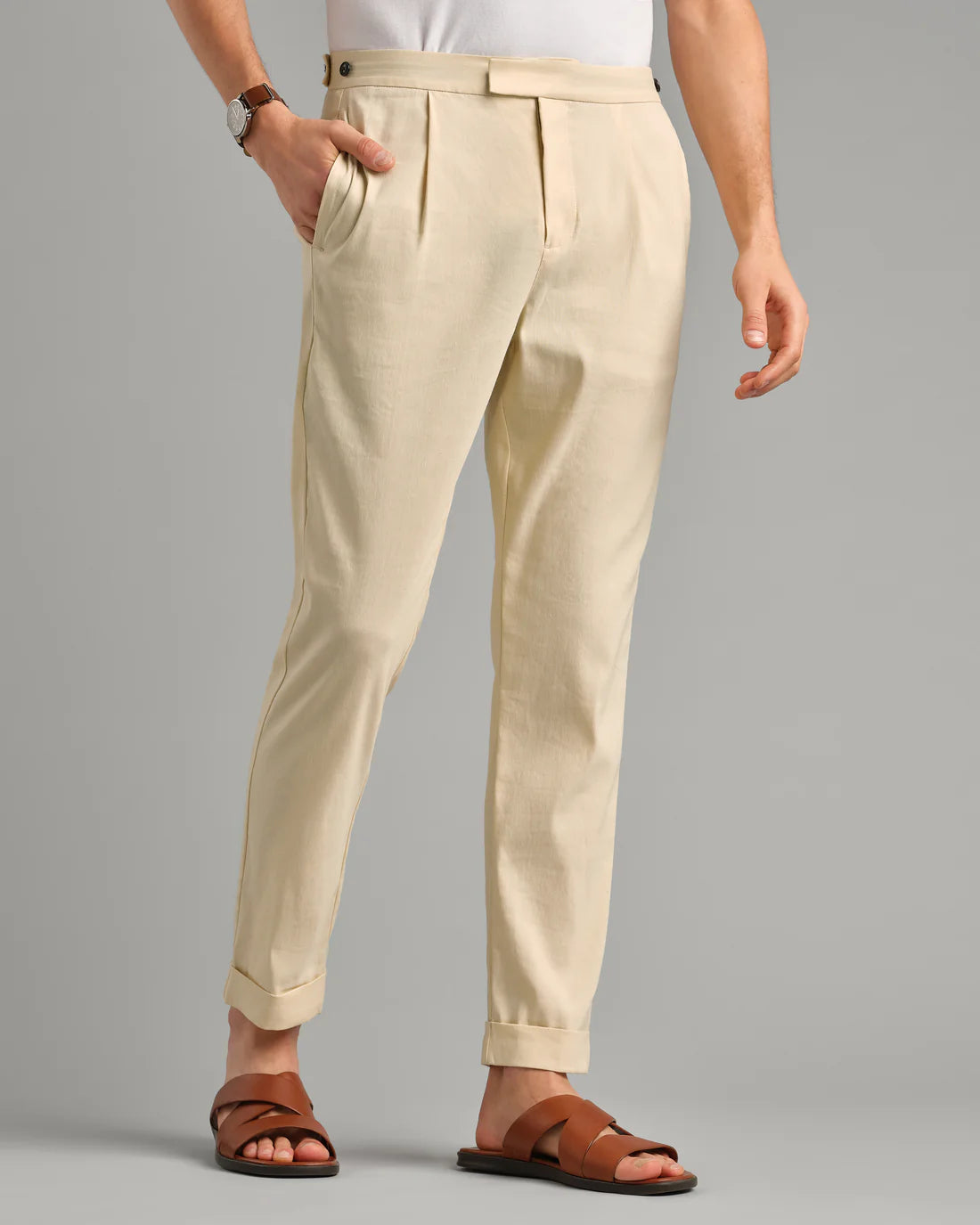 Amalfi Linen Trouser