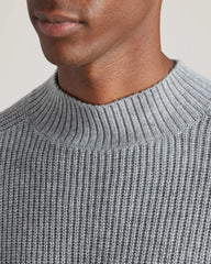 Beacon Cashmere Blend Mock Neck Sweater