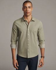 Brezza Linen-Blend Shirt