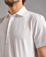 Brezza Linen-Blend Short Sleeve Shirt
