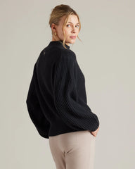 Cashmere Blend Rib Sweater