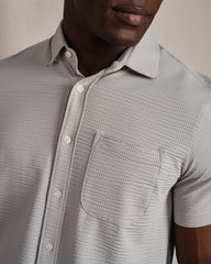 Commuter® Seersucker Short Sleeve Button Down