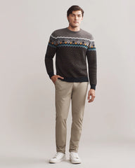 Fair Isle Crew Neck Sweater