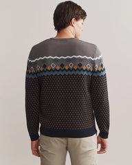 Fair Isle Crew Neck Sweater