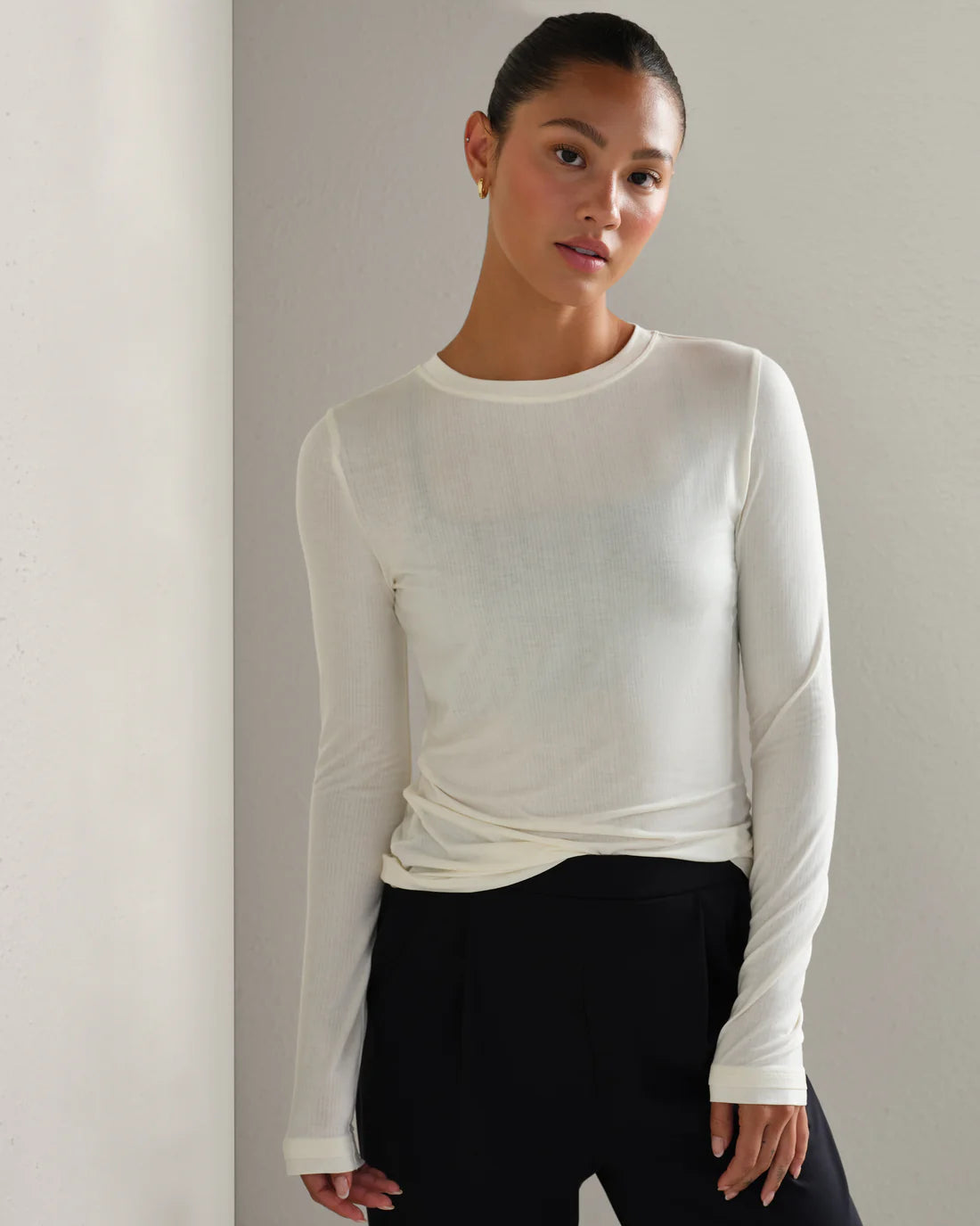 Featherweight Rib Long Sleeve