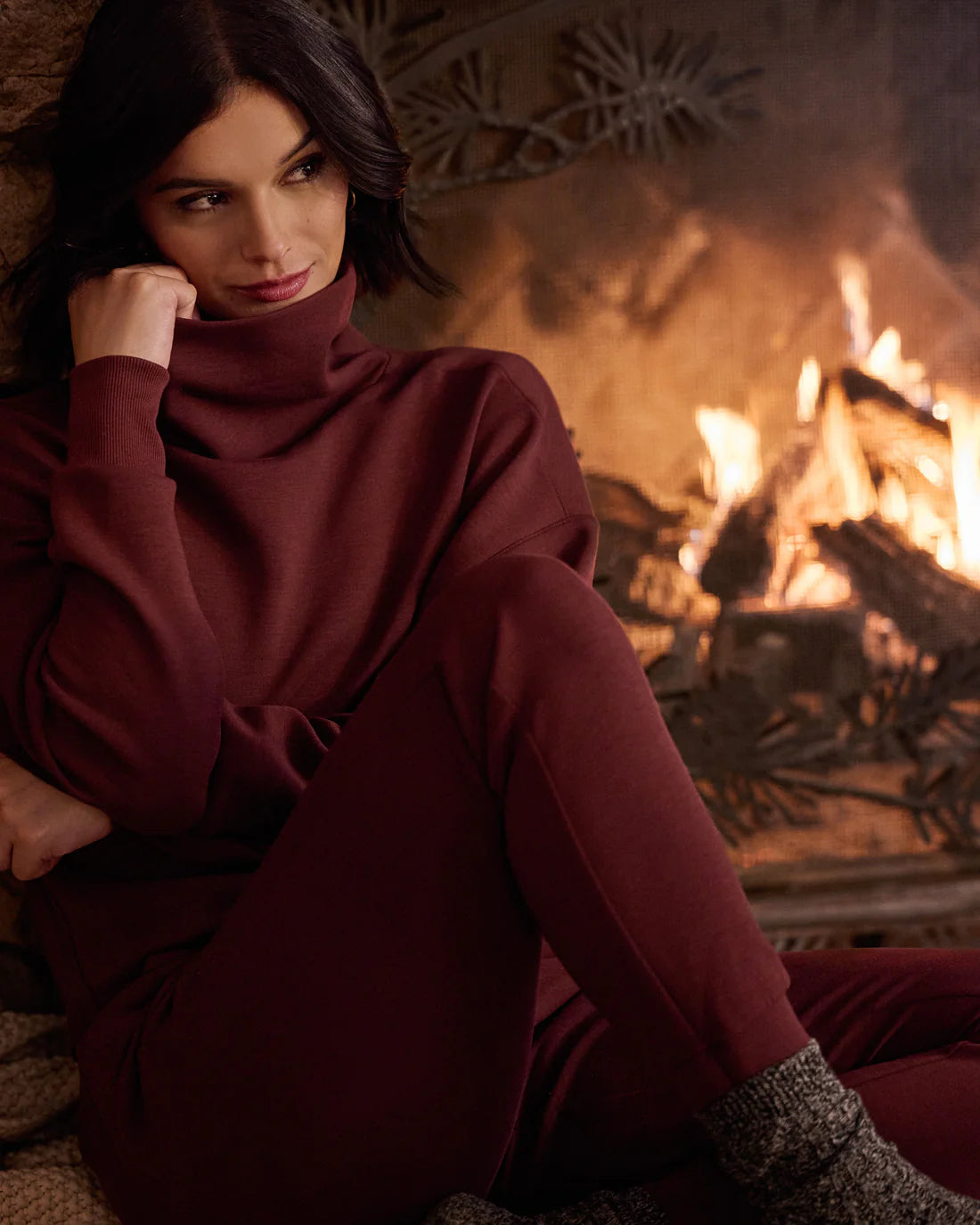 DreamGlow® Mock Neck