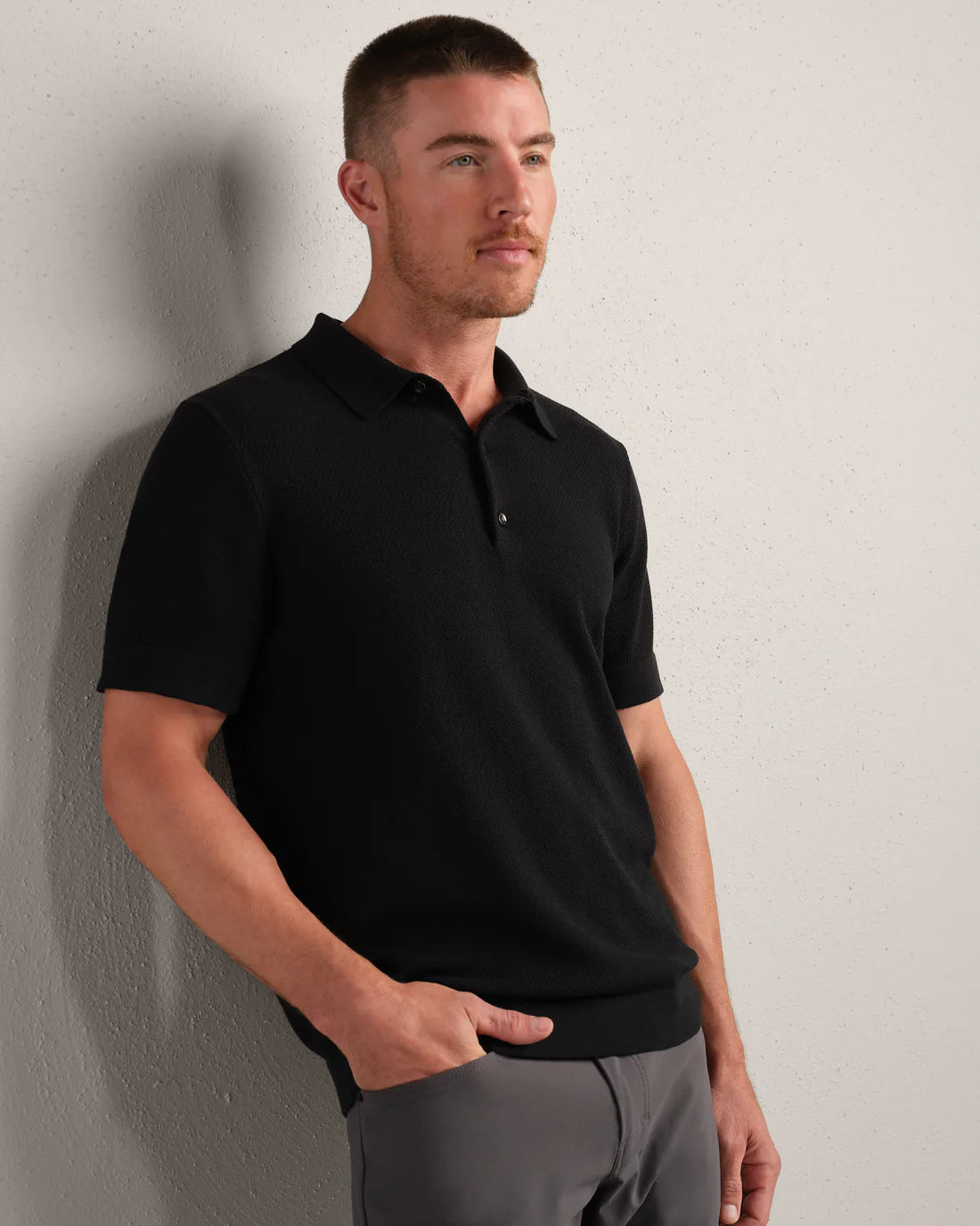 Resolve Pique Sweater Polo