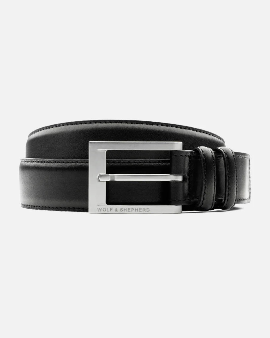 Wolf & Shepherd Stealth Leather Belt